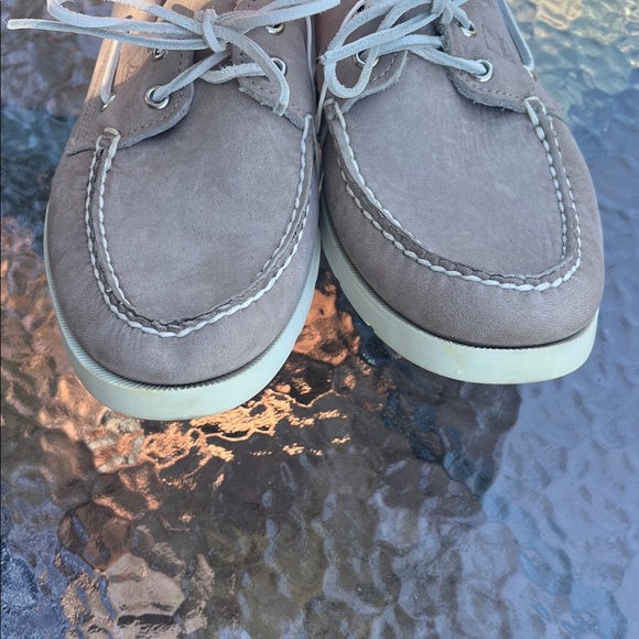 New Sperry Top-Sider Men's 9.5M 2-Eye Leather Boat Shoes Preppy collegiate - Picture 5 of 11